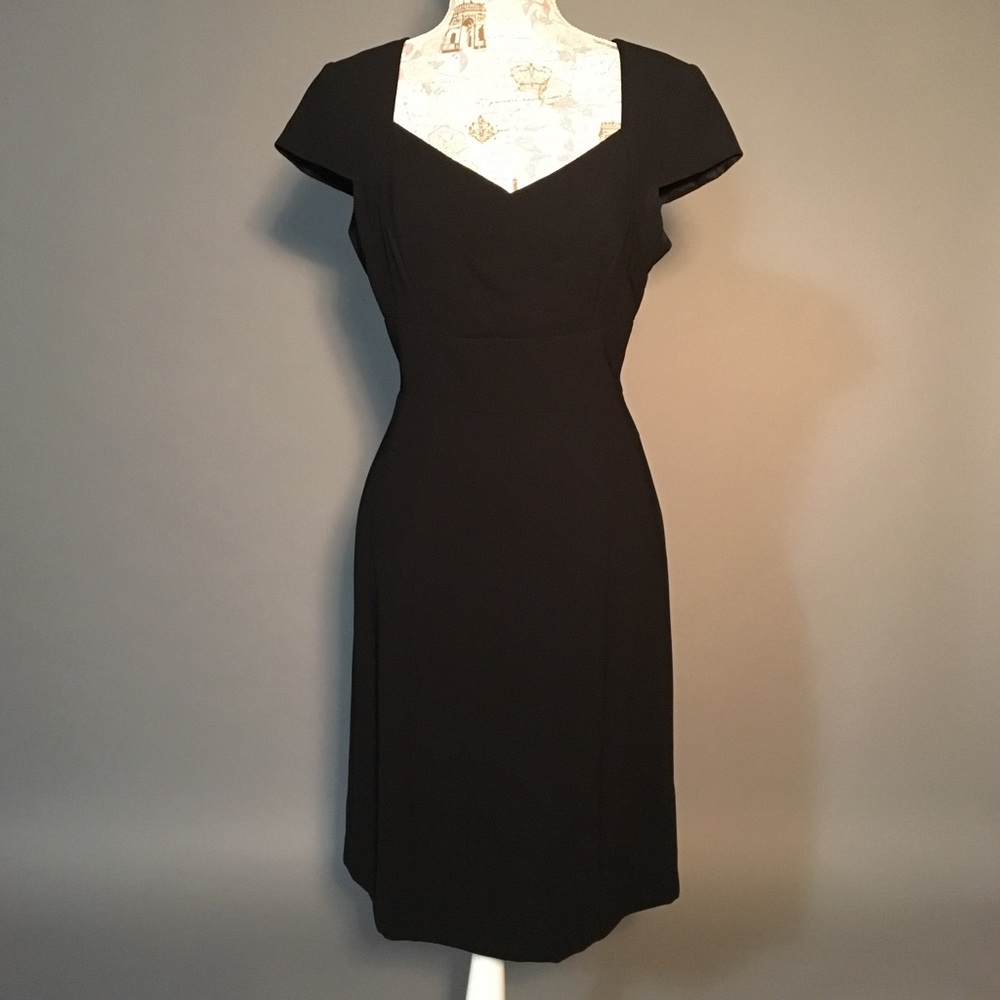 Tahari Anthony S. Levine black dress